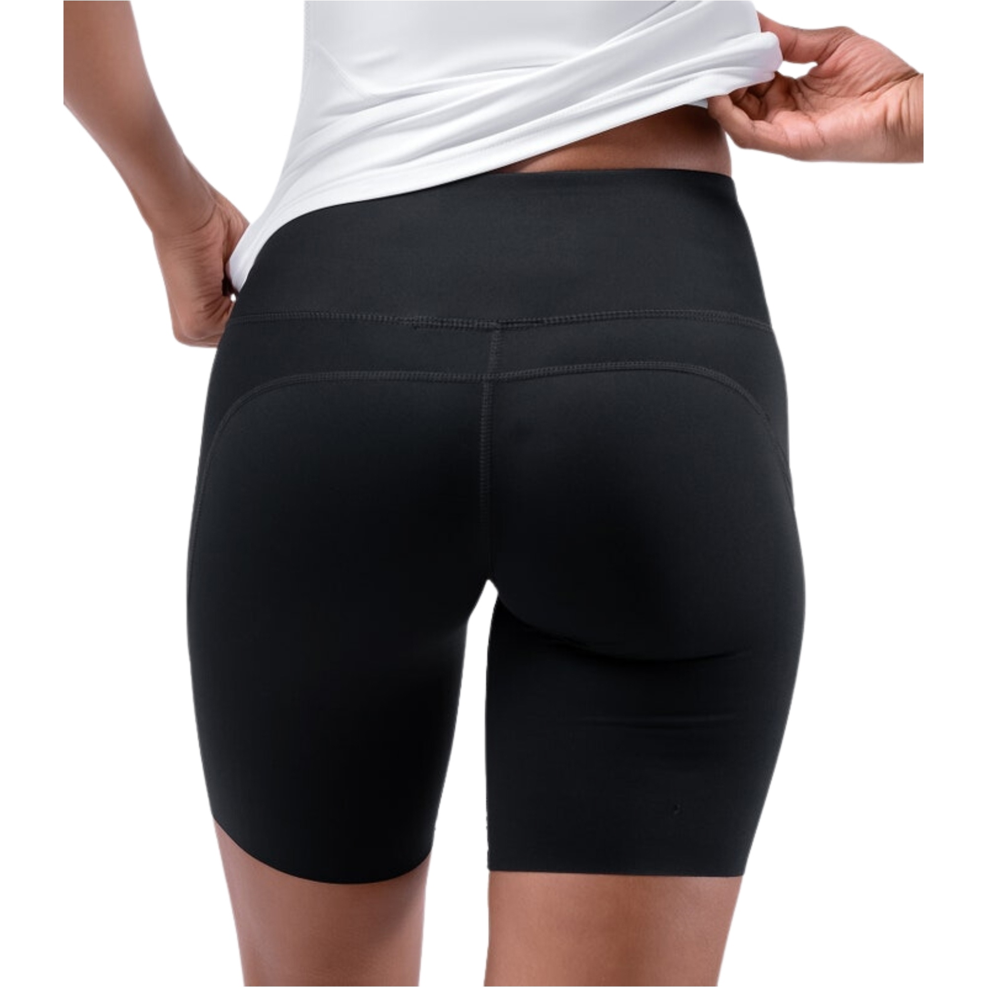 2026 Zhik Womens Eco Spandex UPF50+ Shorts SRT-0063-W-BLK - Black